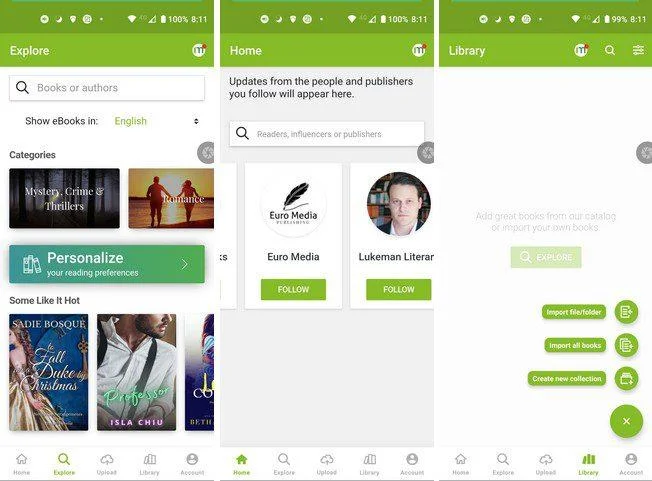 10 καλύτερες και δωρεάν εφαρμογές για ανάγνωση βιβλίων