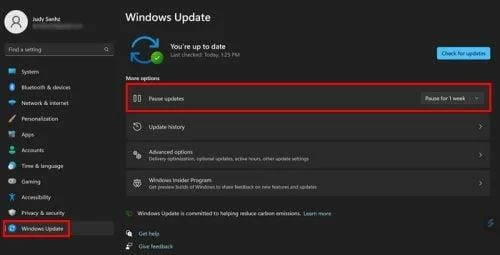 Як зупинити оновлення Windows 11