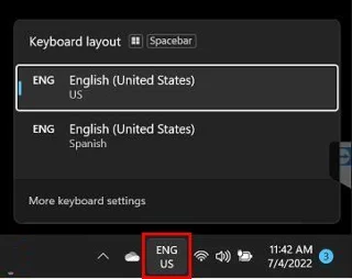 Windows 11: Slik endrer du tastaturoppsettet