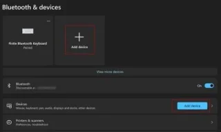 Windows 11: як підключити пристрій Bluetooth