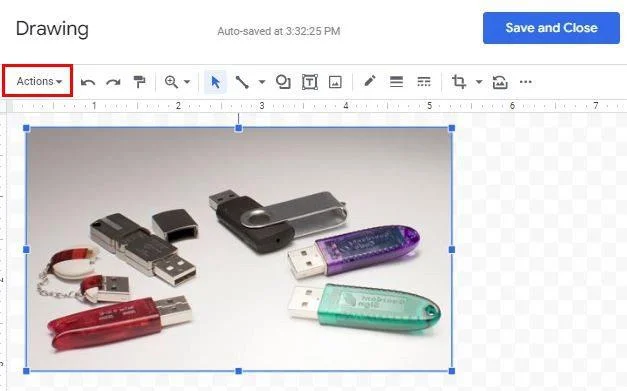 Google Документи: Как да вмъкнете и завъртите и изображение