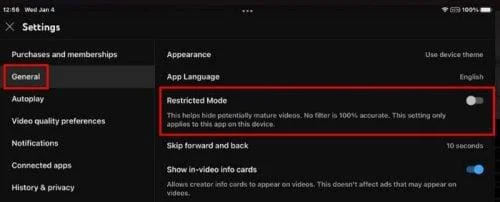 YouTube: Så här stänger du av eller sätter på Begränsat läge