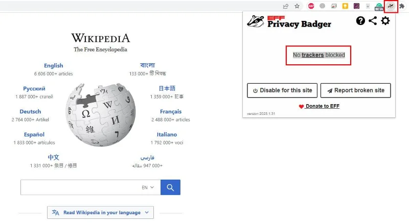 Kuidas kasutada Privacy Badger Chrome'i laiendust veebijälgijate peatamiseks