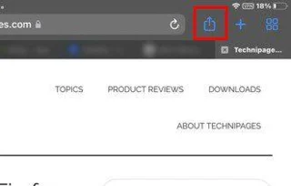 Sådan tilføjer du et websted til din iPads hjemmeside