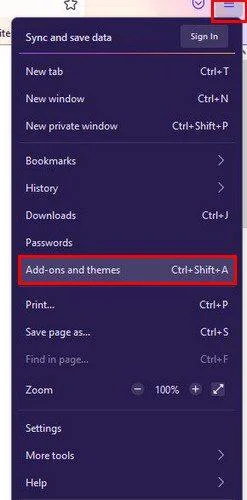 Kaip įjungti tamsųjį režimą „Firefox“.