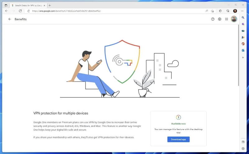 Як використовувати Google One VPN у Windows