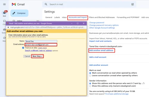 Как да създадете имейл с псевдоним на Gmail, за да предотвратите спам