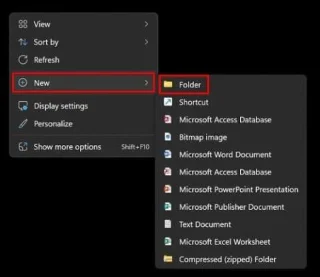 Windows 11: Sådan opretter du en mappe