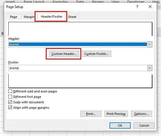Microsoft Excel: Hvernig á að bæta við haus