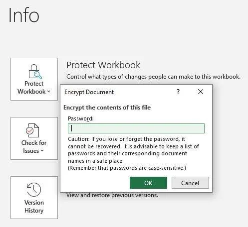 Excel: Hvernig á að bæta lykilorði auðveldlega við skrá
