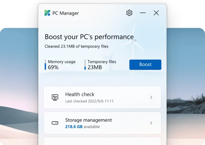 Як зробити Windows швидшою за допомогою Microsoft PC Manager