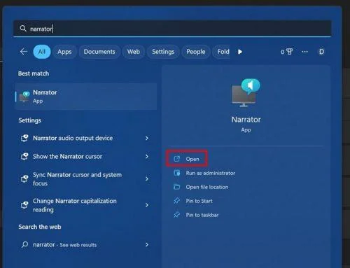 Як увімкнути/вимкнути Екранний диктор у Windows 10 і 11