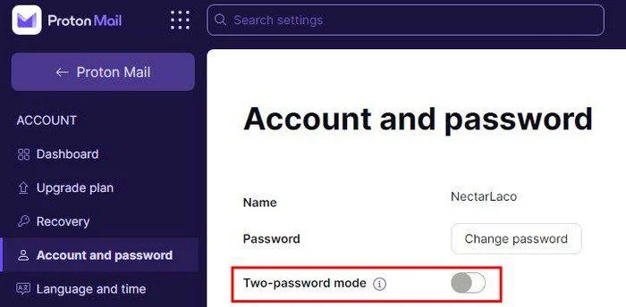 Как да промените паролата си за ProtonMail