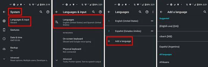 Hur man ändrar språk på din Android