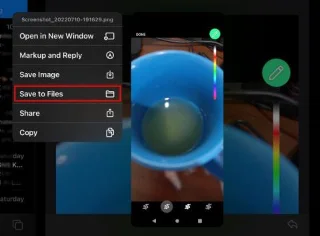 IPadOS 15.5: Letöltések keresése