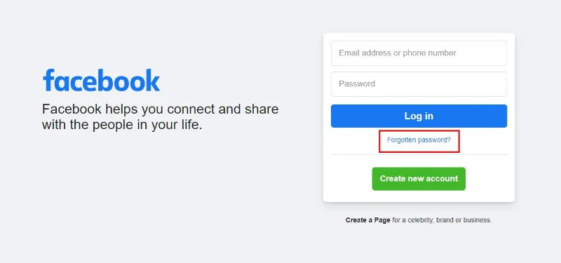 Si të rikuperoni llogarinë në Facebook pa një numër telefoni