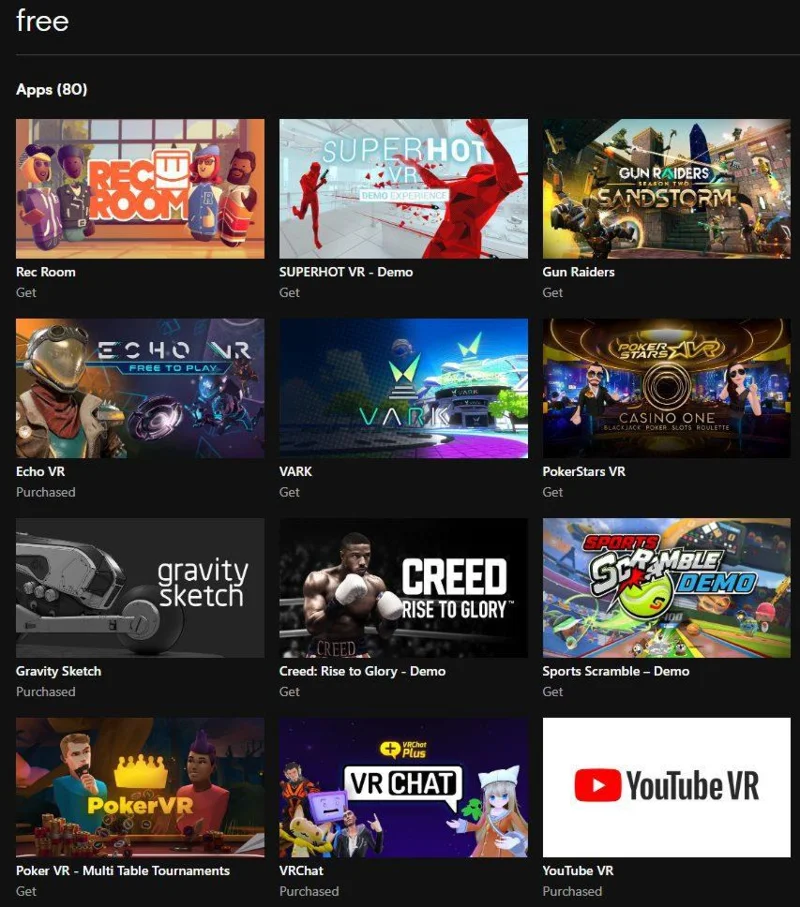 Hogyan hozd ki a legtöbbet az Oculus Quest Store-ból