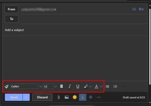 Как да промените размера и цвета на шрифта в Outlook
