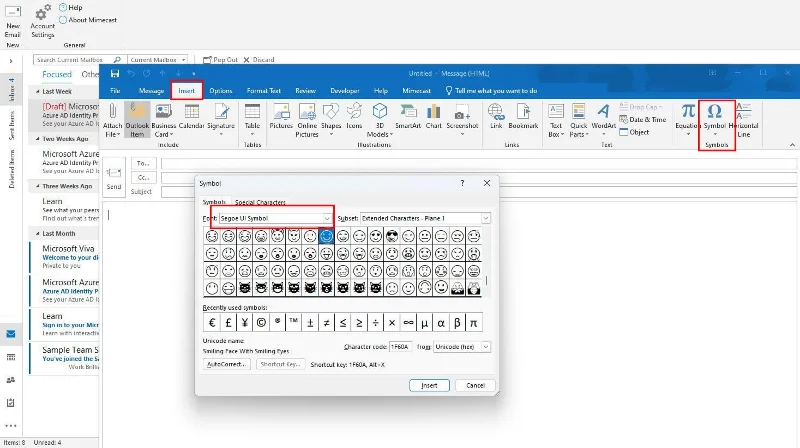 Hvernig á að bæta við Emojis í Outlook tölvupósti: 7 bestu aðferðir