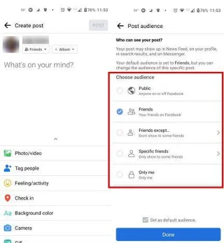 Facebook.  Kaip bendrinti įrašus su konkrečiais žmonėmis