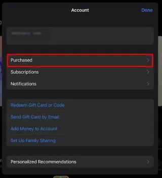 Alkalmazások frissítése iPaden (iPadOS 16.3.1)