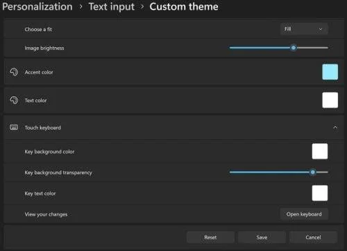 Jak povolit/zakázat klávesnici na obrazovce pro Windows 11