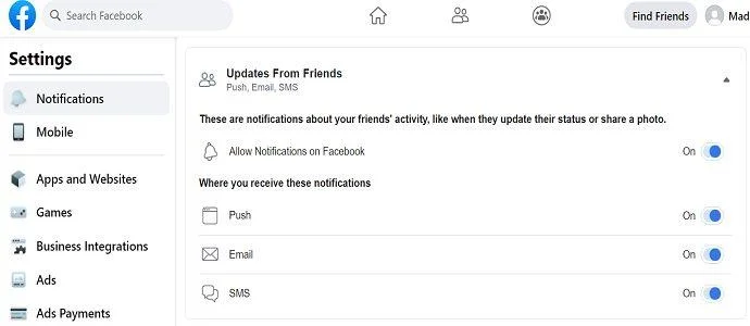 Facebook: Як отримувати сповіщення, коли хтось публікує дописи