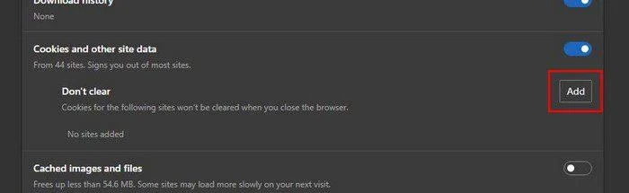Microsoft Edge: Kako izbrisati predpomnilnik