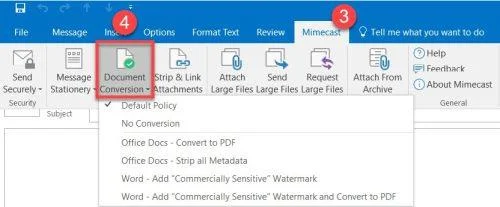 Mimecast fyrir Outlook: Allt sem þú þarft að vita