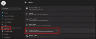 Windows 11: Fiók törlése