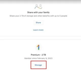 Как да анулирате членството си в Google One