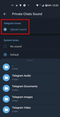 Як змінити звук сповіщень у Telegram