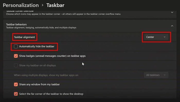 Windows 11: Kako samodejno skriti opravilno vrstico