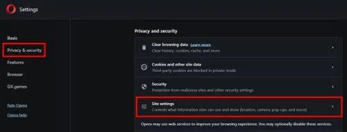 Как да активирате или деактивирате достъпа на уеб камера за браузъри Opera, Firefox, Brave и Chrome