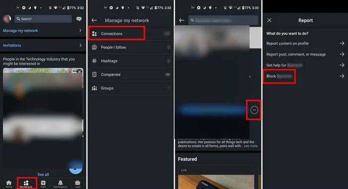 Si të bllokoni dikë në LinkedIn
