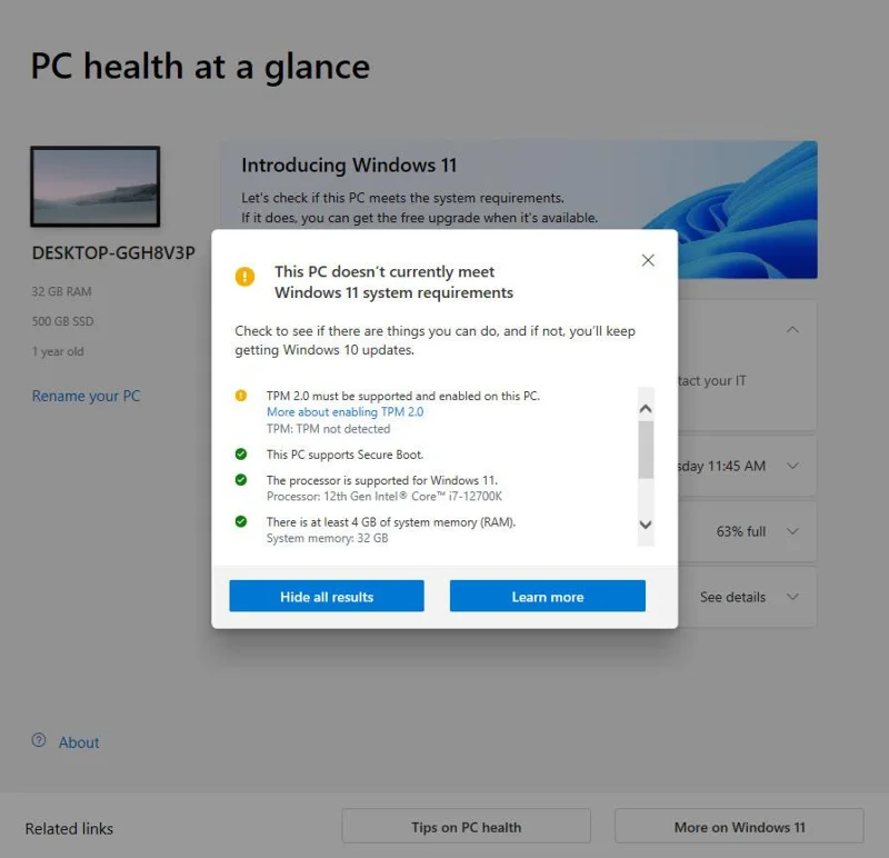 Коли термін служби Windows 10 21H2 завершується і що робити далі?