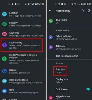 WhatsApp: Πώς να αλλάξετε το μέγεθος κειμένου