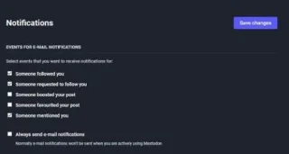 Mastodon: Как да управлявате вашите известия
