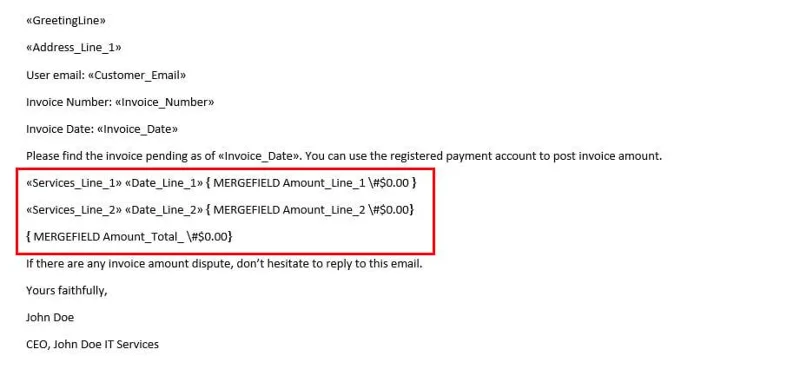 Hvernig á að sameina póst frá Excel í Word á 2 áreynslulausa vegu