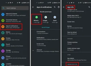 Jak zjistit, jakou verzi aplikace pro Android používáte