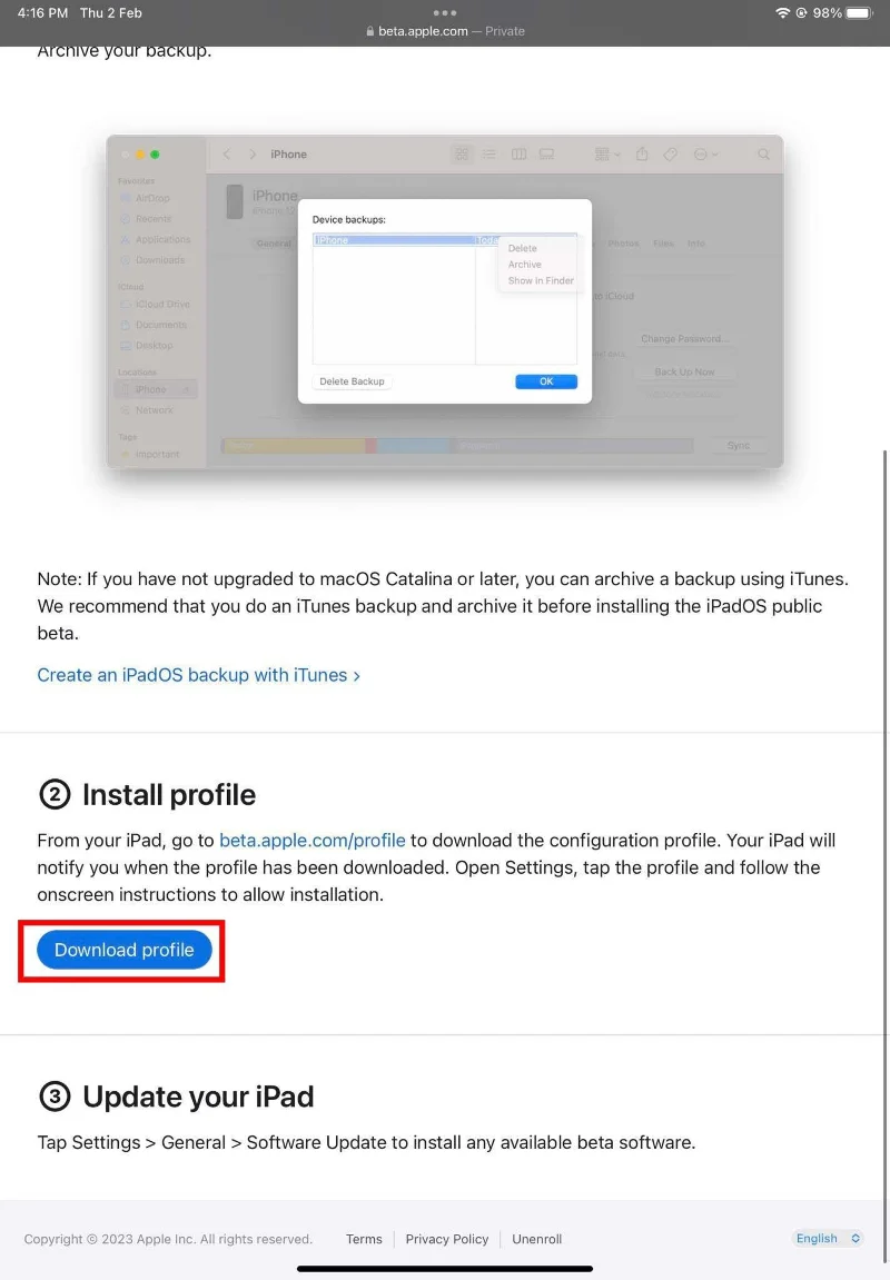 Hur man laddar ner iOS 16 Beta 3 på iPhone eller iPad