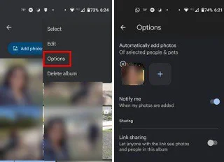 Google Photos: Kako ustvariti album na podlagi obraza nekoga