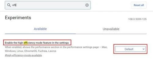 Chrome: Как да включите разделите за запазване на паметта