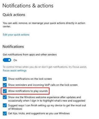 Windows 11 e 10: como desactivar os sons das notificacións