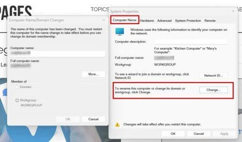 Windows 11: Jak přejmenovat počítač