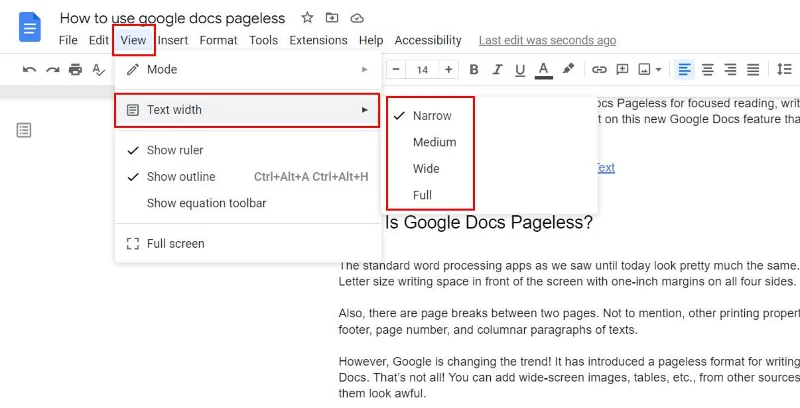 Kaip naudoti „Google“ dokumentus be puslapių maksimaliam susikaupimui ir bendradarbiavimui