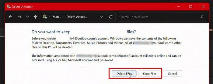Windows 11: як стерти обліковий запис