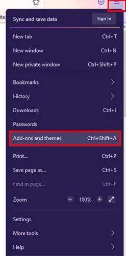 Kako omogočiti temni način v Firefoxu