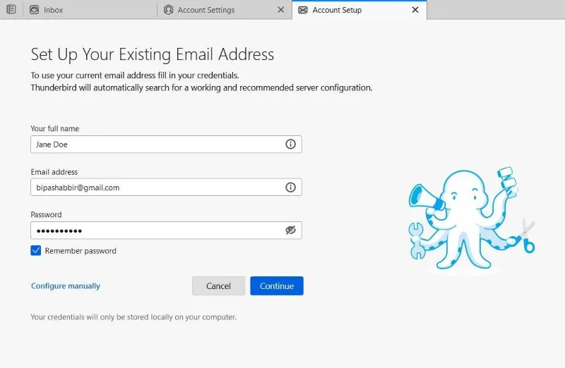 Как да добавите имейл акаунт към Mozilla Thunderbird през 2023 г