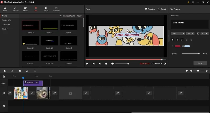 Как да използвате MiniTool MovieMaker за Stellar видео редактиране